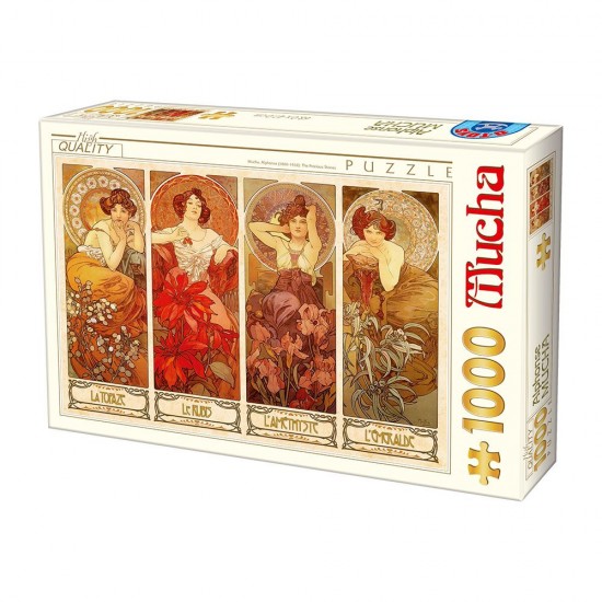 PUZZLE 1000 ALPHONSE MUCHA