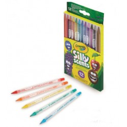 12 Silly Scents Twistable Coloured Pencils