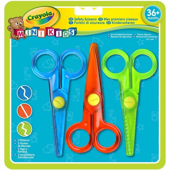 MY FIRST SAFETY SCISSORS - MINI KIDS