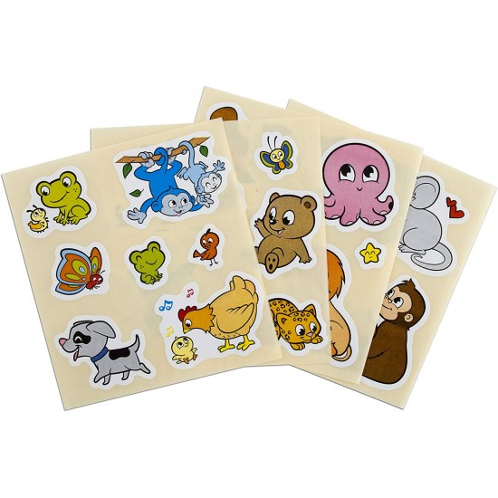 Mini Kids JUMBO ANIMAL STICKERS
