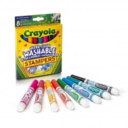 8 ULTRA CLEAN WASHABLE MARKER STAMPERS