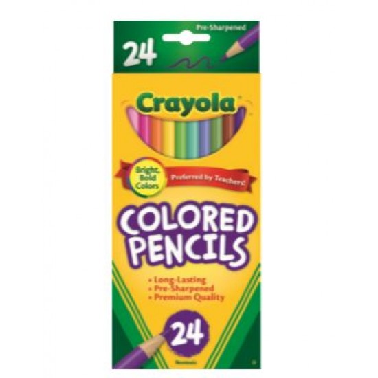 24 COLOURED PENCILS